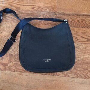 Kate Spade Pebbled Leather Crossbody Bag, Black